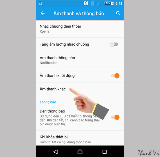 Cach tat am, tat rung tren Sony Xperia M5 Single 3